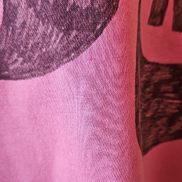 Nike Icon Clash Pink Scribble Swoosh Cropped Sweatshirt 2X - Picture 2 of 12